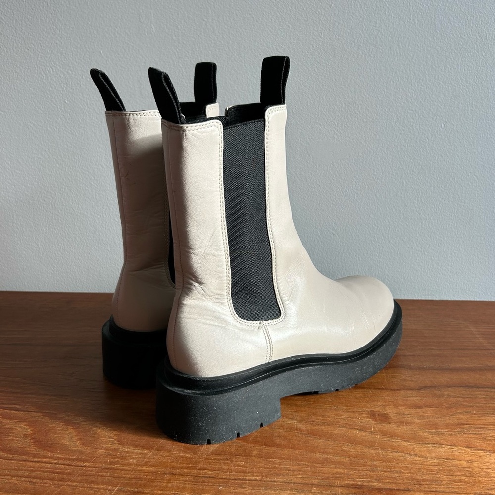 Genuine Leather H&M Premium Selection Chunky Chelsea - Picture 4 of 14
